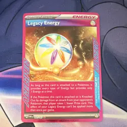 The Pokemon Legacy Energy ACE SPEC 167/167 Twilight Masquerade Holo English - Image 1