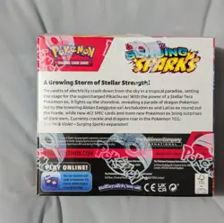 Pokemon Scarlet & Violet Surging Sparks Booster Box English 2024 Pikachu Latias - Image 3