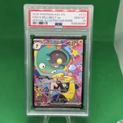2026 POKEMON ASC SPECIAL ILLUSTRATION RARE #279 IONO'S BELLIBOLT EX PSA 10 - Image 1