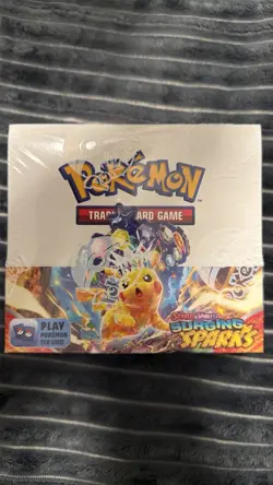 Pokemon Scarlet & Violet Surging Sparks Booster Box Sealed English 2024 - Image 1