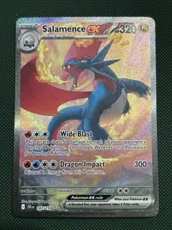 Pokemon TCG Salamence EX Journey Together Full Art 187/159 SIR MINT! - Image 1