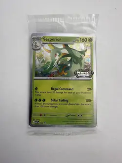 Pokemon Perfect Order Prerelease Staff Promo 4 Cards Sealed Set - Image 2