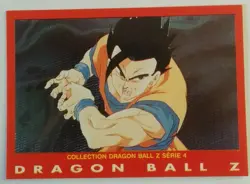 * RARE - PRISME * DRAGON BALL Z DBZ Serie 4 Part Red Rouge # 44 PANINI 1998 FR - Image 1