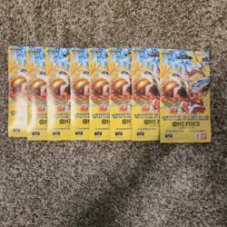 One Piece OP15-EB04 Adventure on Kami’s Island 8x Sealed Booster Packs English - Image 1