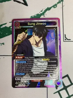 Solo Leveling Union Arena Sung Jinwoo (SR) UE17BT / SLG-1-021 - Image 1