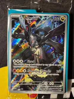 N's Zekrom MEP 031 Black Star ETB Promo - Pokemon TCG Ascended Heroes NM SEALED - Image 1
