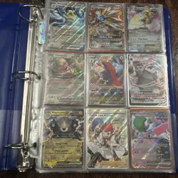 Binder of Various Pokemon Cards - Image 1