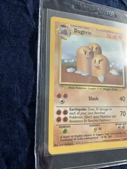 🪨Dugtrio 019/102 Base Set Regular - Pokemon TCG Single Card Lp/mp - Image 2