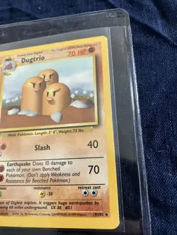 🪨Dugtrio 019/102 Base Set Regular - Pokemon TCG Single Card Lp/mp - Image 4