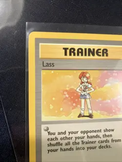 👩🏻‍🦰Lass 075/102 Base Set Regular Unlimited. - Pokemon Tcg Lp Single Card - Image 2