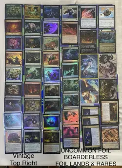 MTG Lot - 1650+ Trading Cards(550+ Foil)BID START@$0.10/Card 🤯🔥Brdrlss/Vinatge - Image 5