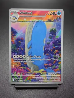 Wailord 162/159 Illustration Rare Journey Together Pokemon Card - Image 1