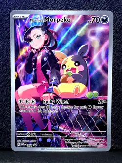 Marnie’s Morpeko 206 Sv: Scarlet & Violet Promo Cards Holo Black Star Promo - Image 1
