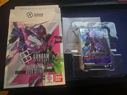 BANDAI Gundam Card Game SEED Strike Starter Deck ST04 TCG BRICK Only no promo - Image 1