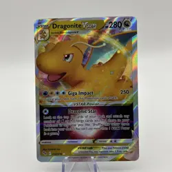 Dragonite VSTAR 050/078 Pokemon Go 2022 Ultra Rare Holo Pokemon Card - Image 1