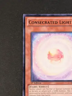 Yugioh TCG - 1x Consecrated Light - SDLS-EN022 - LP - Common - 1st Edition 2011 - Image 5