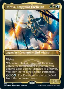 Derevi, Empyrial Tactician (Foil Etched) -Foil Near Mint MTG Commander Legends - Image 1