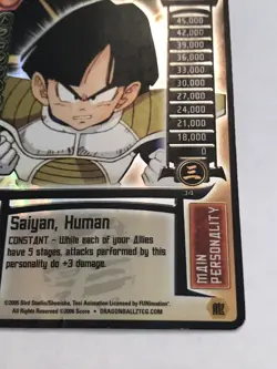 Limited Gohan Heroic Son Holo Foil Promo Card Rare DBZ Score CCG Dragon Ball Z - Image 3