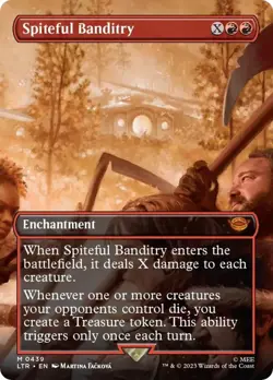 Spiteful Banditry (Borderless) - 439 / English / Near Mint MTG - Image 1