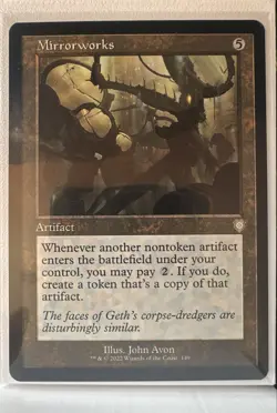 Mirrorworks (Retro Frame) Commander: the Brothers' War Regular - Image 1
