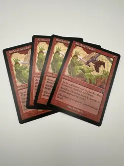 4x RECKLESS ABANDON, Urza’s Destiny, MAGIC THE GATHERING MTG *NM* UNPLAYED - Image 2