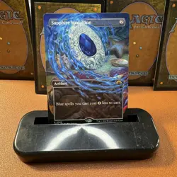 MTG Sapphire Medallion (Borderless) - Modern Horizons 3 #349 Rare NM - Image 1