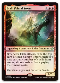 Etali, Primal Storm #194 (Foil) (NM) Foundations FDN Magic MTG - Image 1