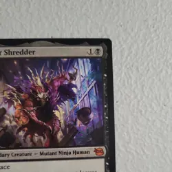 x1 Super Shredder M MTG Teenage Mutant Ninja Turtles NM pack fresh, English - Image 4