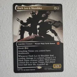 Magic The Gathering - Teenage Mutant Ninja Turtles Dark Leo & Shredder nm 0220 - Image 1