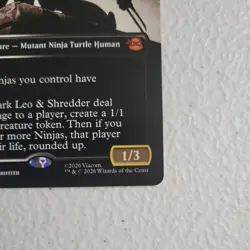 Magic The Gathering - Teenage Mutant Ninja Turtles Dark Leo & Shredder nm 0220 - Image 4