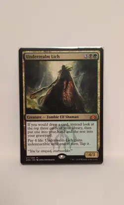 MTG - Underrealm Lich - Guilds of Ravnica - Regular Mythic - Unplayed - Image 1