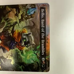 MTG Bloomburrow Bello Bard Of The Brambles Raised Foil NM - Image 3