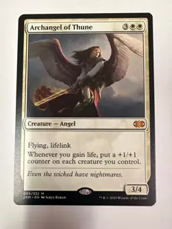 Mtg Archangel of Thune Iconic Masters Regular. NM Condition. - Image 1