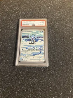2025 POKEMON BLK EN-BLACK BOLT ILLUSTRATION RARE #109 CUBCHOO PSA 10 - Image 1