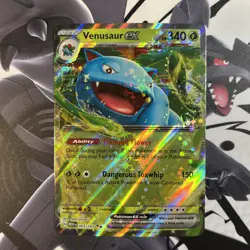 Venusaur ex - 003/165 Double Rare Holo SV: Scarlet & Violet 151 NM Pokemon - Image 1