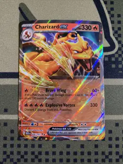 Charizard ex 006/165 Sv: Scarlet & Violet 151 Holo Pokemon TCG NM - Image 1