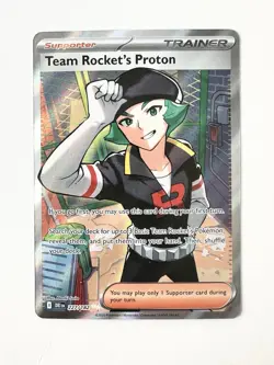 Pokemon TCG Team Rocket's Proton 227/182 Sv10: Destined Rivals Holo EN - Image 1
