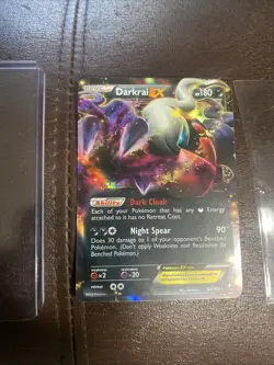 Pokemon TCG- Darkrai EX Legendary Treasures 88/113 Ultra Rare NM Sleeved - Image 2
