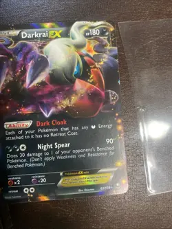 Pokemon TCG- Darkrai EX Legendary Treasures 88/113 Ultra Rare NM Sleeved - Image 5