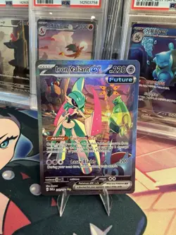 POKEMON IRON VALIANT EX SIR 249/182 SV04 PARADOX RIFT NM - Image 1