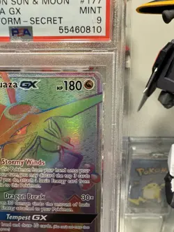 2018 Pokemon Sun & Moon Celestial Storm Rayquaza GX 177/168 PSA 9 - Image 3
