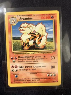 🔥Arcanine 023/102 Base Set Regular - Pokemon Tcg Single Lp - Image 1