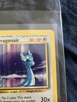 💎 Dragonair 018/102 Base Set Regular Rare -Pokemon TCG LP - Image 4