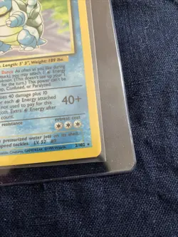 💧💦Blastoise 002/102 Base Set Holo LP/mp Pokemon TCG - Image 4