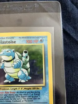 💧💦Blastoise 002/102 Base Set Holo LP/mp Pokemon TCG - Image 5