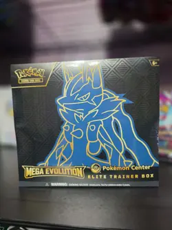 Pokemon Center Exclusive Mega Evolutions Elite Trainer Box ETB Factory Sealed - Image 1