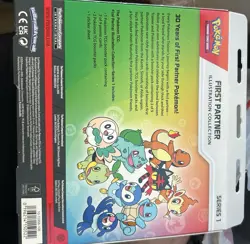 Pokemon TCG First Partner Pack Series 1 Box Booster Promo Unopened - Image 2