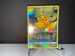 2023 Pokemon TCG Pikachu GG30 Crown Zenith Galarian Gallery Full Art Card NM+ - Image 1