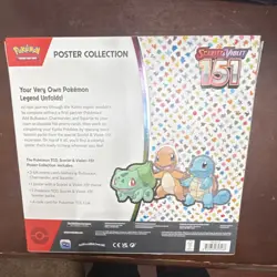 Pokemon TCG Scarlet & Violet 151 Box Bulbasaur Charmander Squirtle English - Image 2