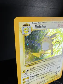Pokemon Base Set 2 Raichu Holo 016/130 LP - Image 3